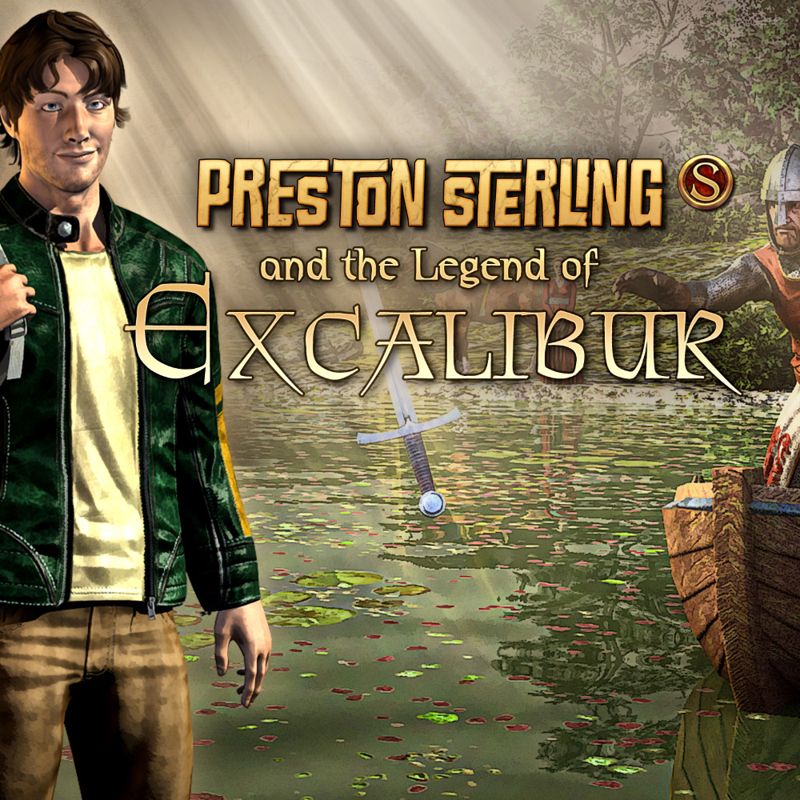 Front Cover for Preston Sterling and the Legend of Excalibur (Wii U): download release