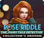 Front Cover for Rose Riddle: The Fairy Tale Detective (Collector's Edition) (Windows) (Big Fish Games release)