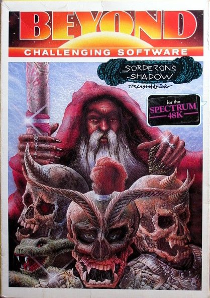 Front Cover for Sorderon's Shadow: The Legend of Elindor (ZX Spectrum)