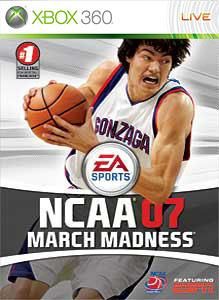 Front Cover for NCAA March Madness 07 (Xbox 360) (Games on Demand release)