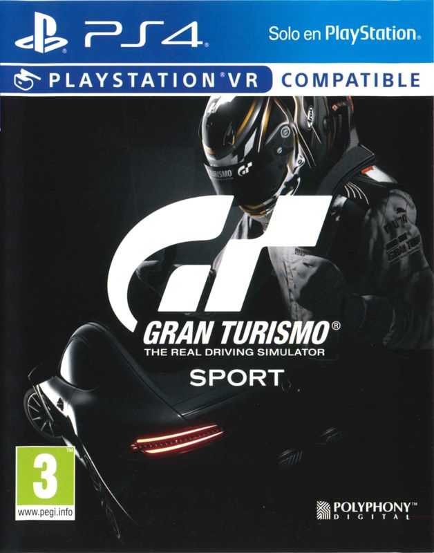 Front Cover for Gran Turismo: Sport (PlayStation 4)