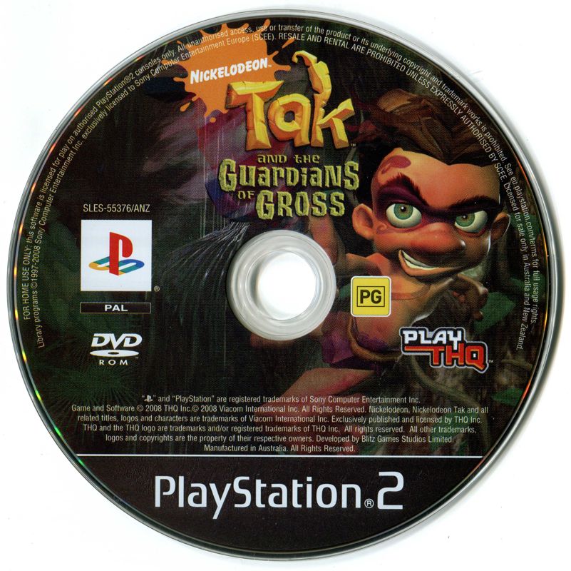 Tak Guardians Of Gross - Playstation 2 Ps2 - Used - Disc Only