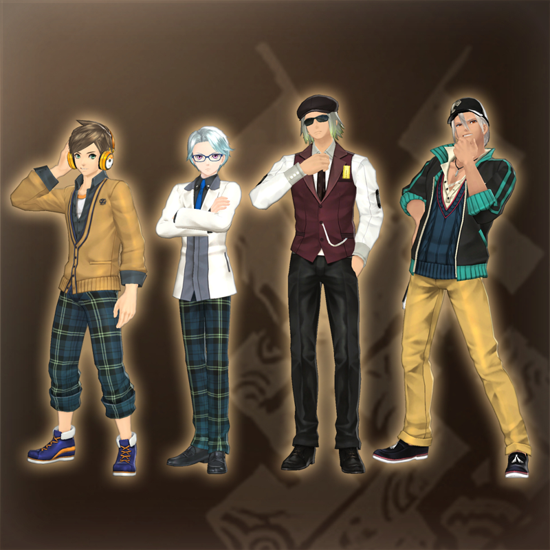 Front Cover for Tales of Zestiria: Zestiria High School Costumes (Male) (PlayStation 3) (download release)