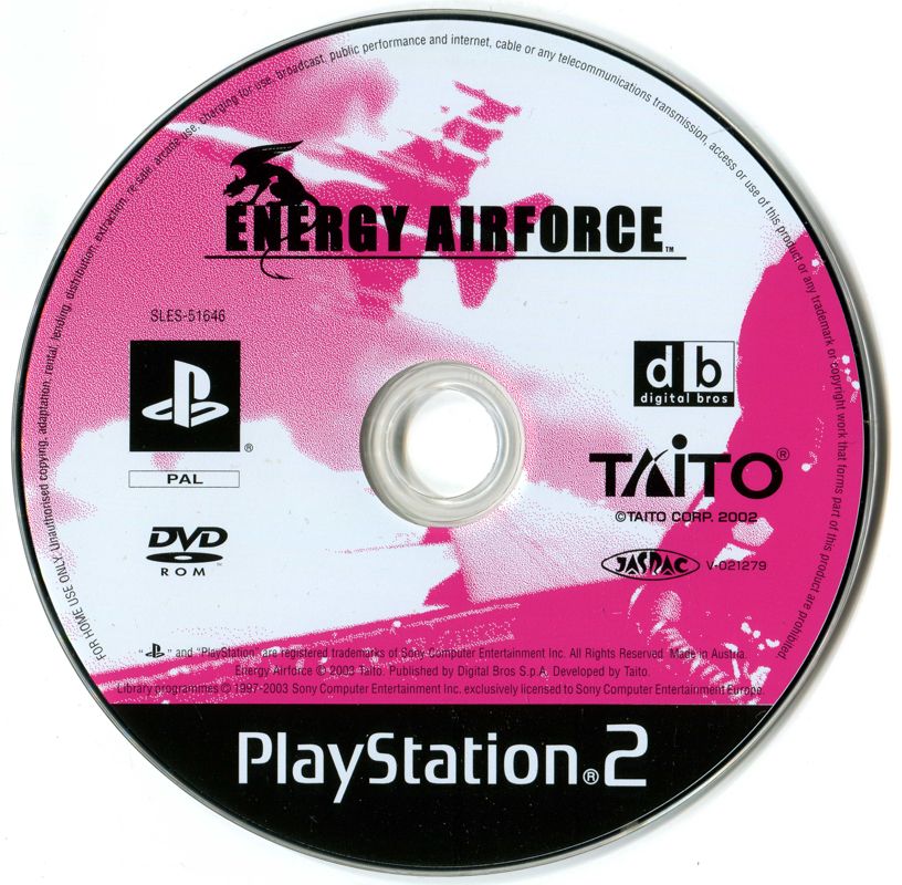 Media for Energy Airforce (PlayStation 2) (Alternate release)