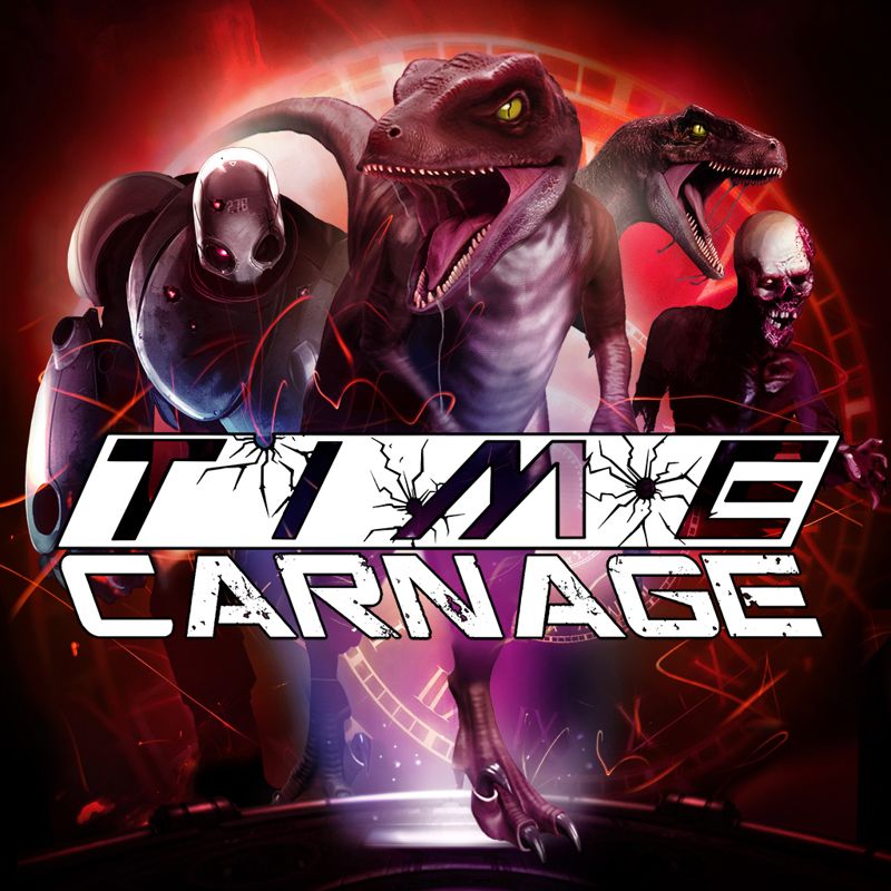 Front Cover for Time Carnage (Nintendo Switch) (download release)