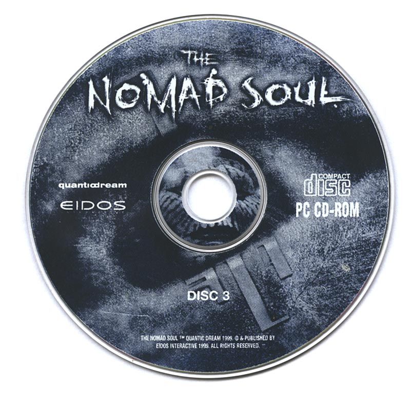 Media for Omikron: The Nomad Soul (Windows): Disc 3