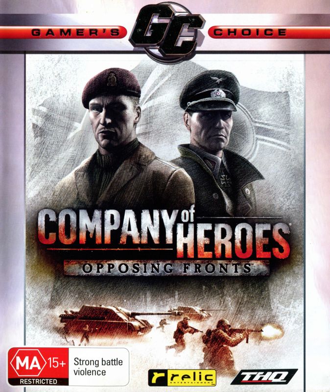 Front Cover for Company of Heroes: Opposing Fronts (Windows) (Gamer's Choice release)