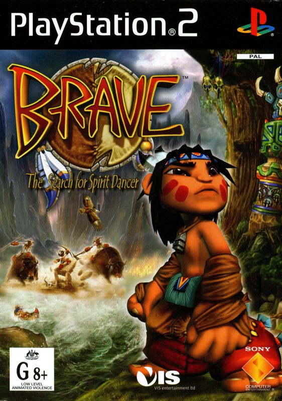 Front Cover for Brave: The Search for Spirit Dancer (PlayStation 2)