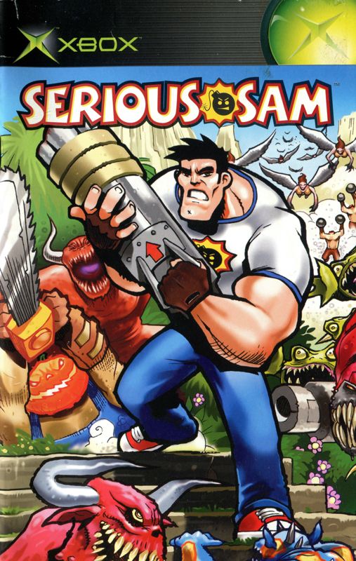 Manual for Serious Sam (Xbox): Front