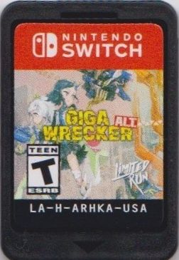 Media for Giga Wrecker Alt. (Nintendo Switch) (Limited Run Games release #033)