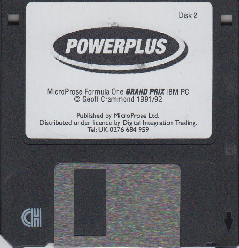 Media for World Circuit (DOS) (PowerPlus Release (3.5" Disk)): Disk 2