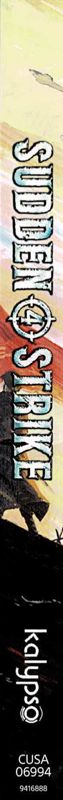 Other for Sudden Strike 4 (Limited Day One Edition) (PlayStation 4): Reversible Covers 3 - Spine