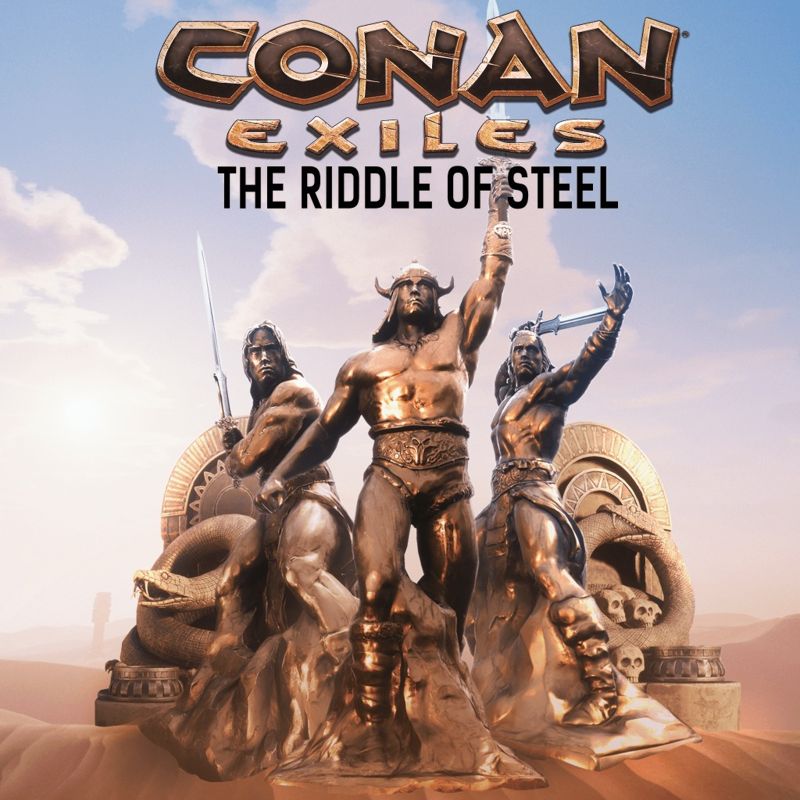Front Cover for Conan: Exiles - The Riddle of Steel (PlayStation 4) (download release)