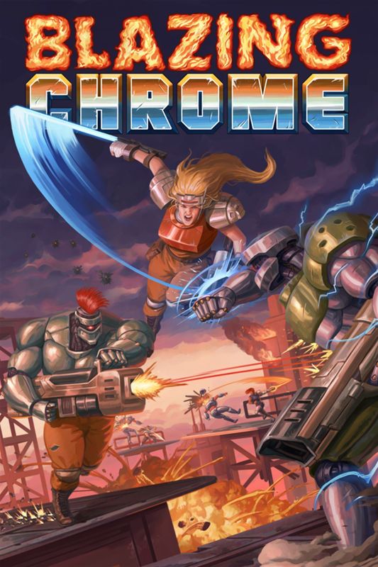 Front Cover for Blazing Chrome (Windows Apps and Xbox One) (download release)