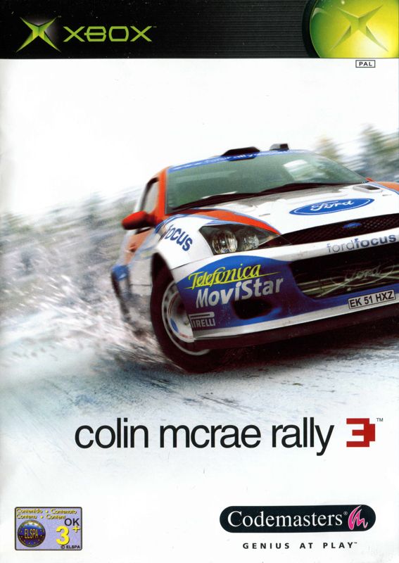 Front Cover for Colin McRae Rally 3 (Xbox)
