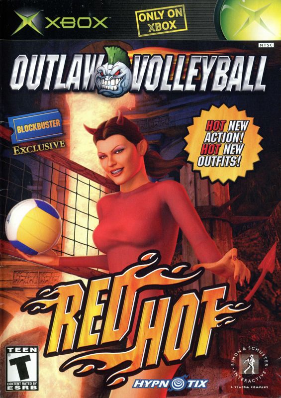 Front Cover for Outlaw Volleyball: Red Hot (Xbox)