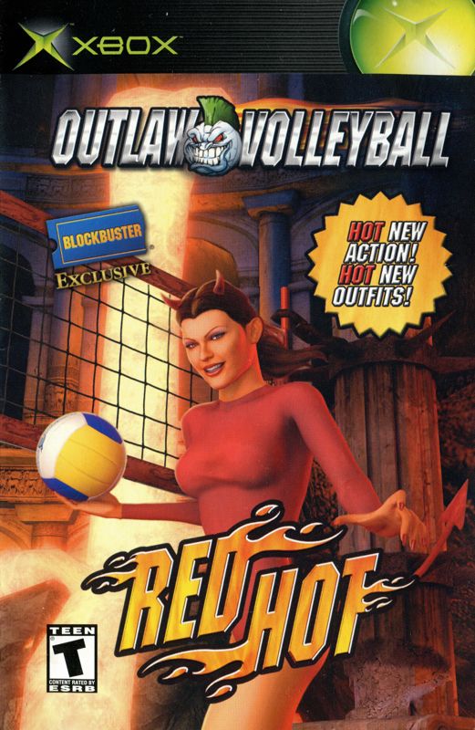 Manual for Outlaw Volleyball: Red Hot (Xbox): Front