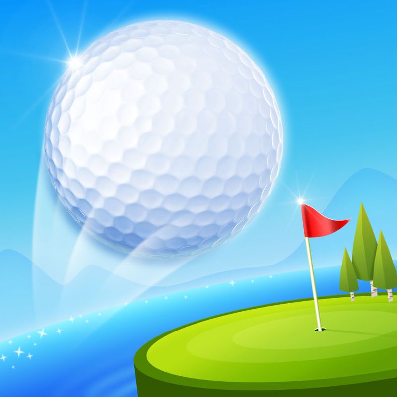 Front Cover for Pop Shot! Golf (iPad and iPhone)