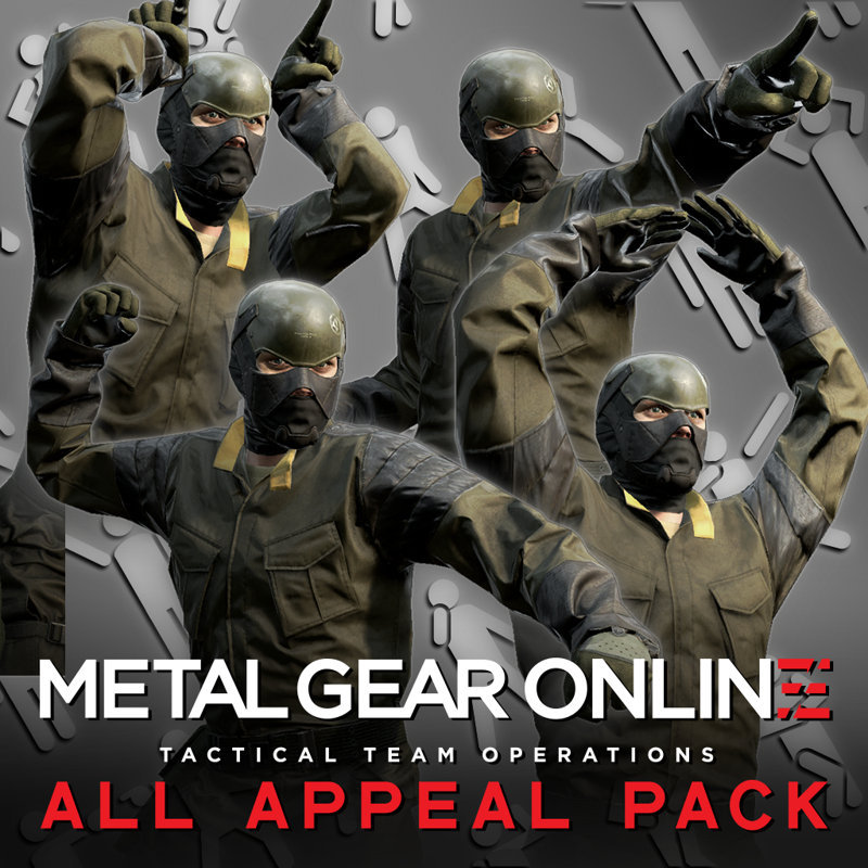 Front Cover for Metal Gear Solid V: The Phantom Pain - Metal Gear Online 'All Appeal Pack' (PlayStation 4) (download release)