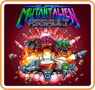Front Cover for Super Mutant Alien Assault (Nintendo Switch) (download release): 1st version
