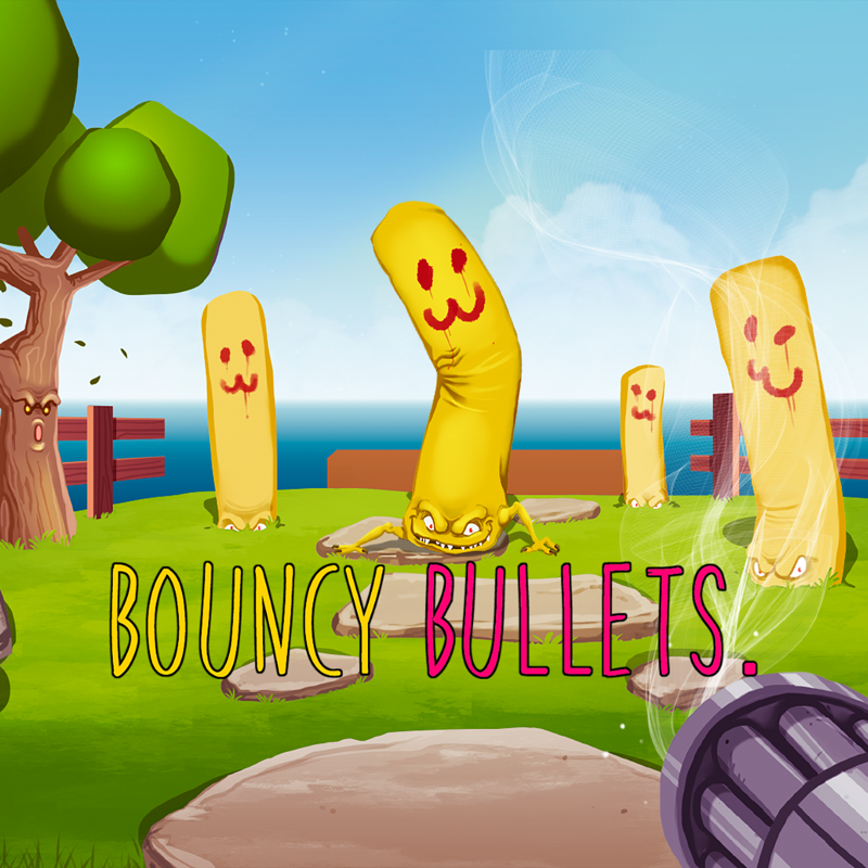 Front Cover for Bouncy Bullets (PS Vita and PlayStation 4) (download release)