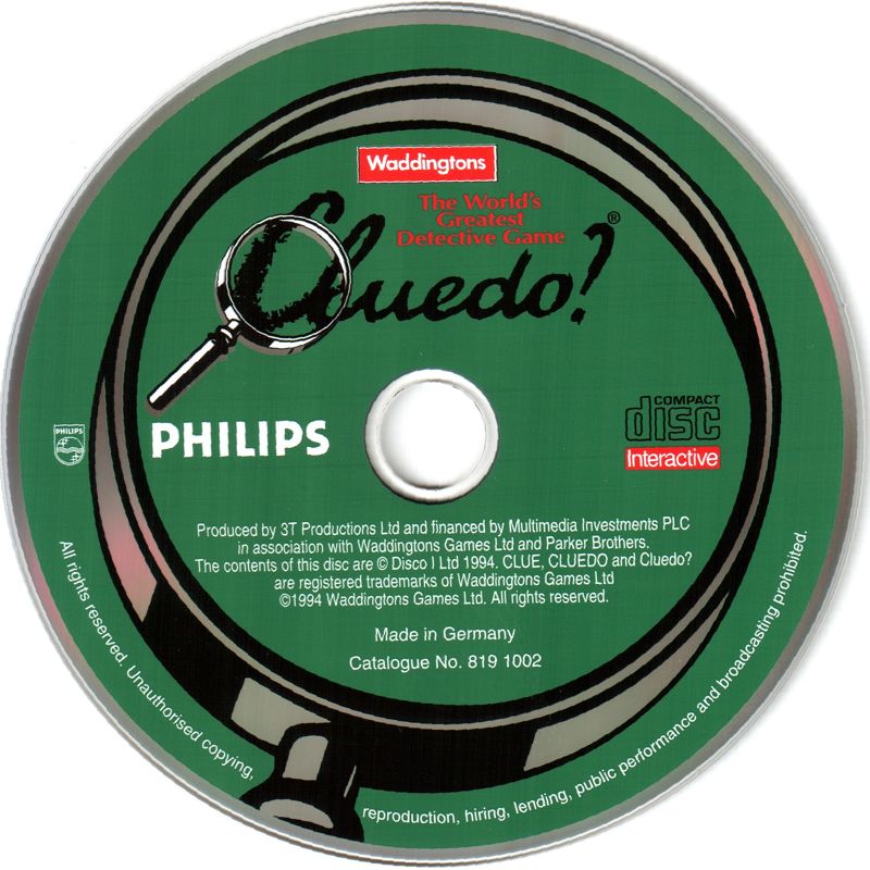 Clue cover or packaging material MobyGames