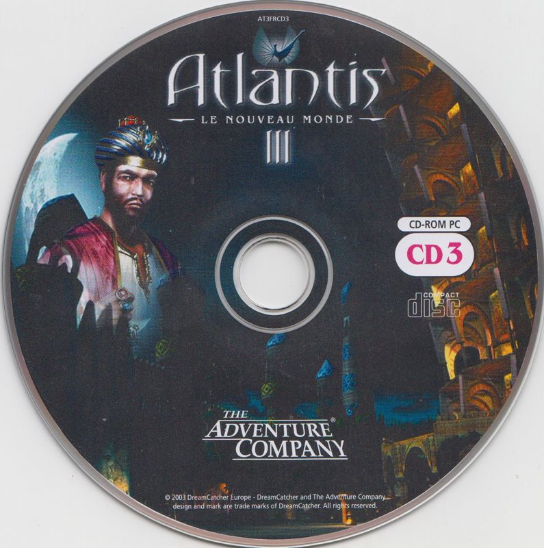 Media for Beyond Atlantis II (Windows): Disc 3