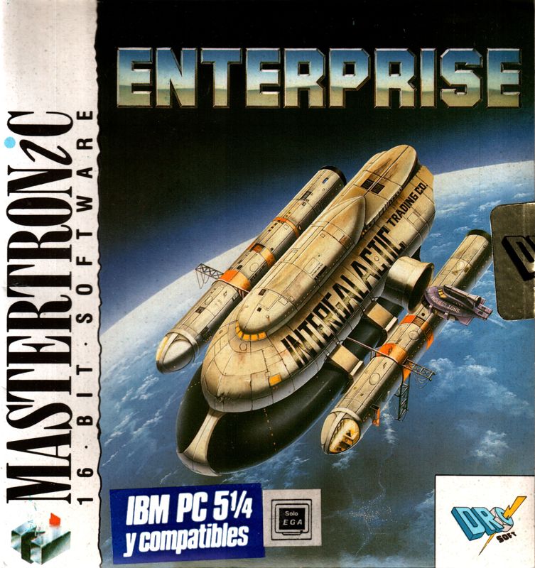 Front Cover for Enterprise (PC Booter) (Mastertronic 1989 re-release)