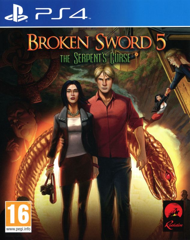 Front Cover for Broken Sword 5: The Serpent's Curse (PlayStation 4)