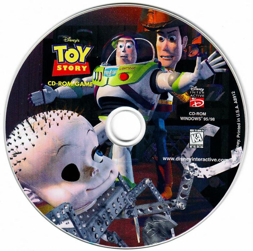 Media for Disney's Toy Story (Windows)