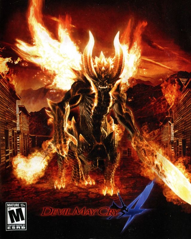 Manual for Devil May Cry 4 (PlayStation 3): Front