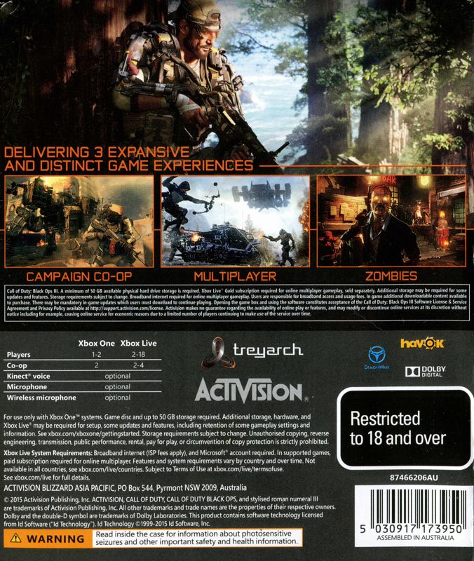 Call of Duty: Black Ops cover or packaging material - MobyGames