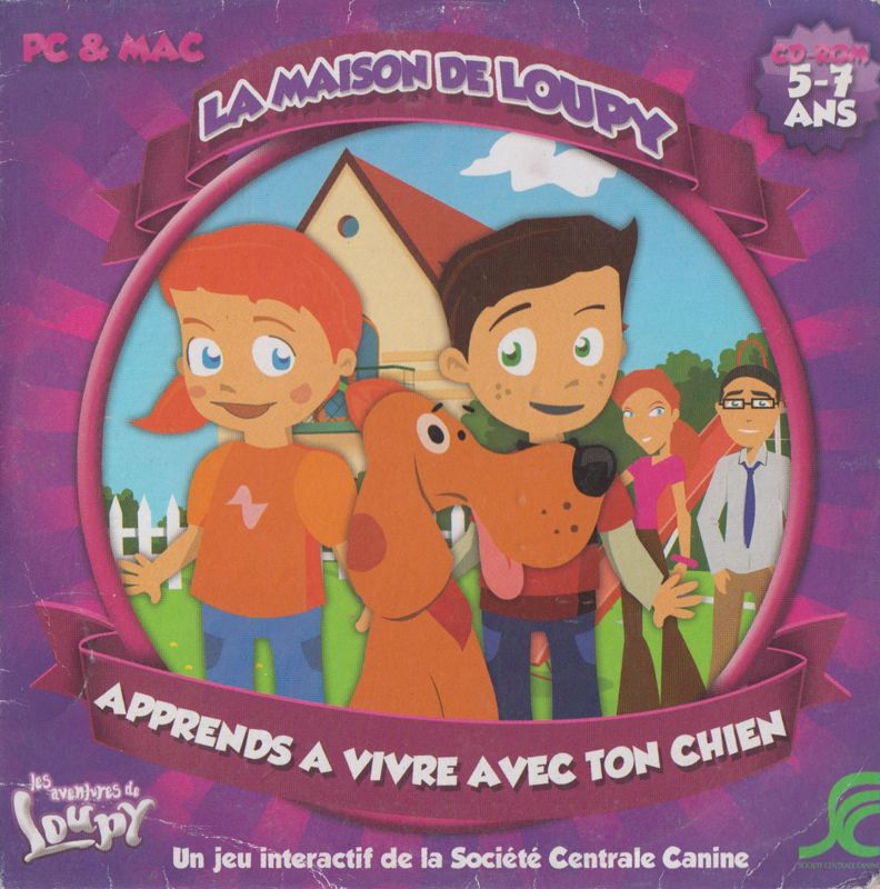Front Cover for La maison de Loupy (Macintosh and Windows)