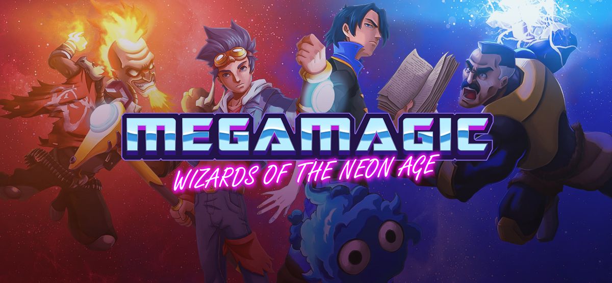 Front Cover for Megamagic: Wizards of the Neon Age (Linux and Macintosh and Windows) (GOG.com release)