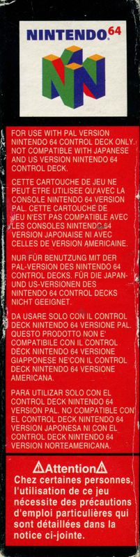 Spine/Sides for Top Gear Hyper-Bike (Nintendo 64): Right