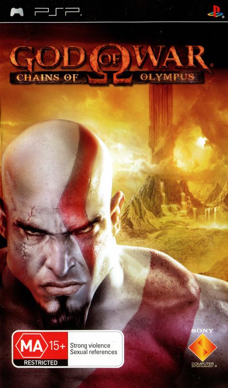 Front Cover for God of War: Chains of Olympus (PSP)