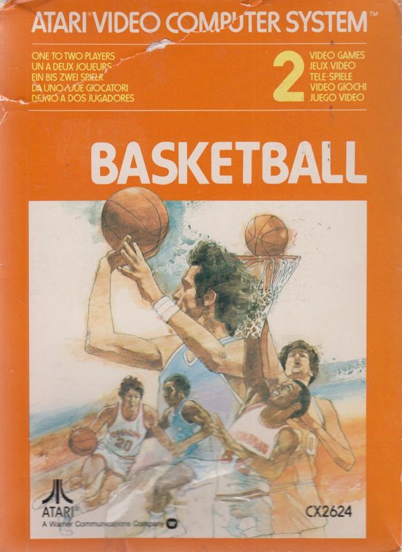 Front Cover for Basketball (Atari 2600)