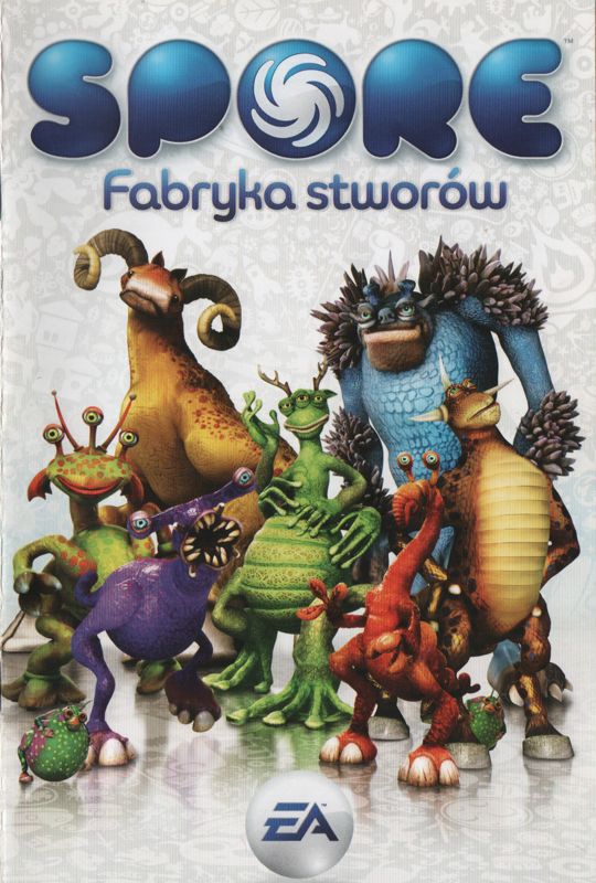 Manual for Spore Creature Creator (Macintosh and Windows): Front