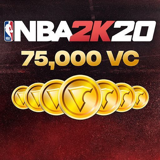 Front Cover for NBA 2K20: 75,000 VC (Windows) (Steam release)