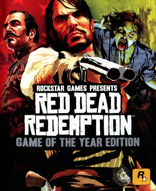 Manual for Red Dead Redemption: Game of the Year Edition (PlayStation 3) (Essentials release): Front