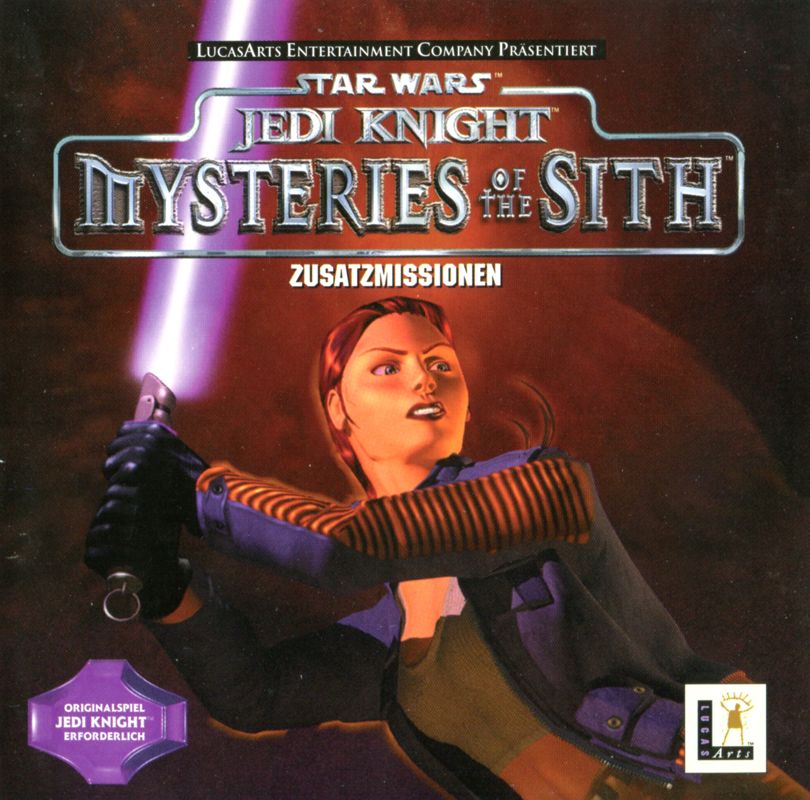 Other for Star Wars: Jedi Knight - Mysteries of the Sith (Windows): Jewel Case - Front