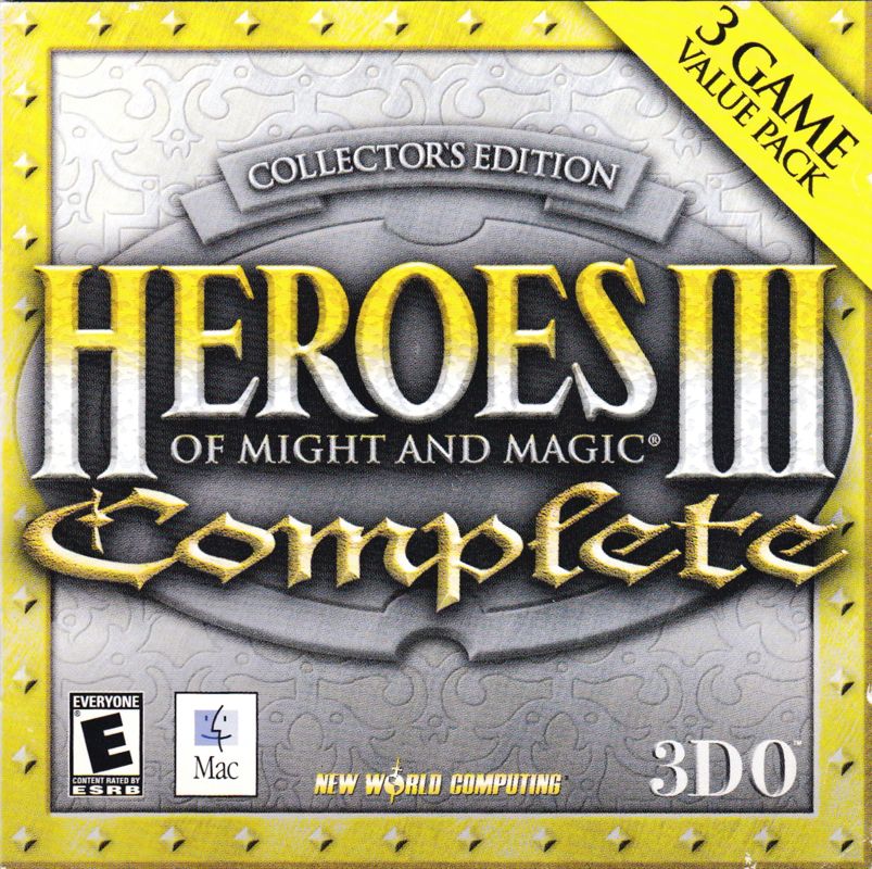 Front Cover for Heroes of Might and Magic III: Complete - Collector's Edition (Macintosh): CD Booklet