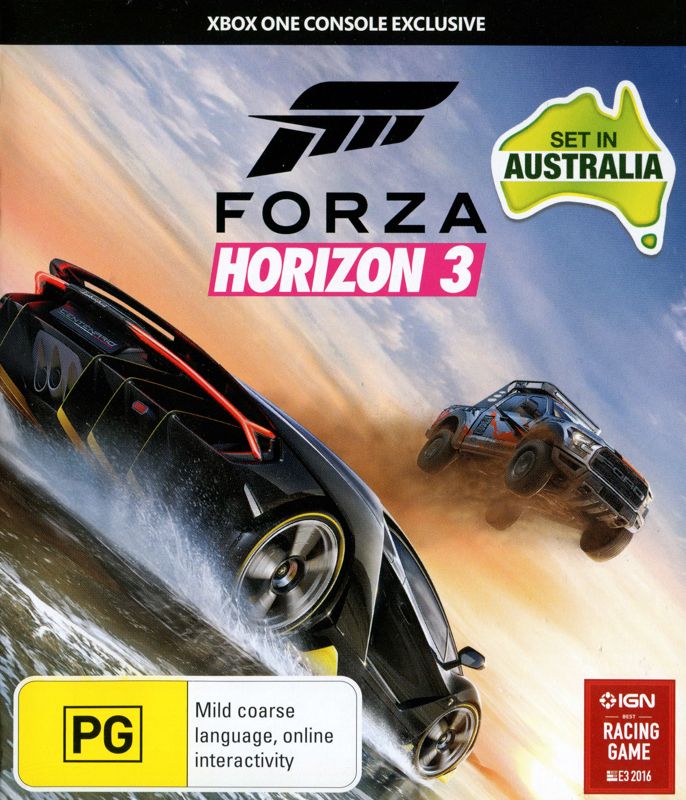 Front Cover for Forza Horizon 3 (Xbox One)