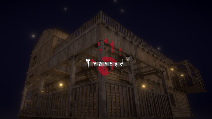 Front Cover for Trapped VR (Android and Oculus Go and Windows)