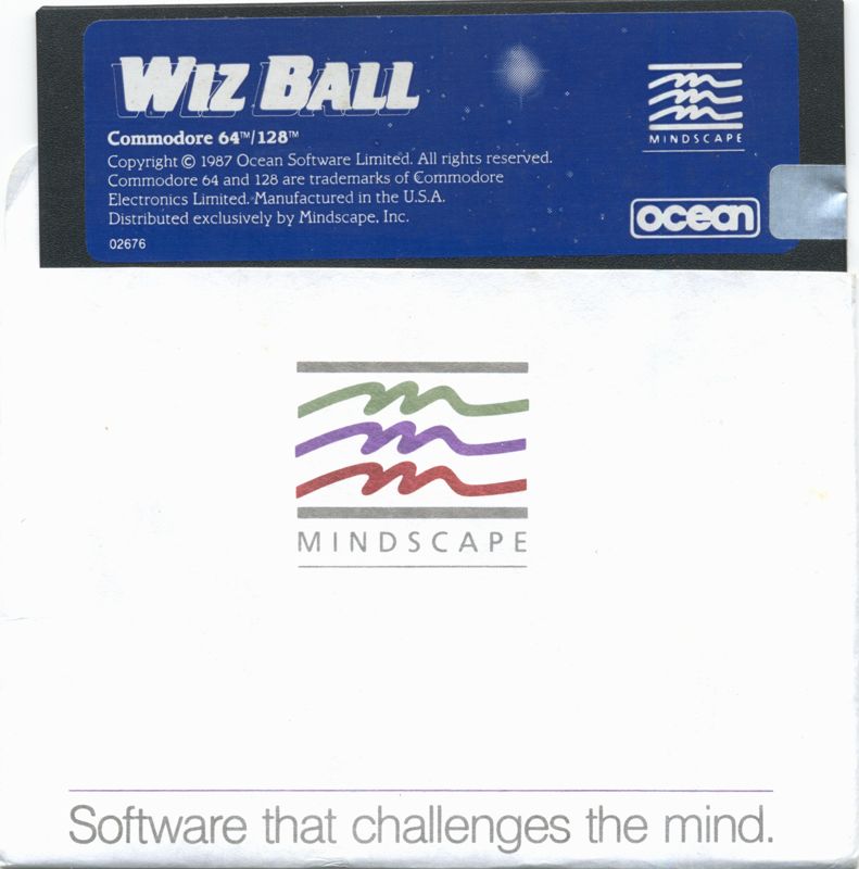 Media for Wizball (Commodore 64)