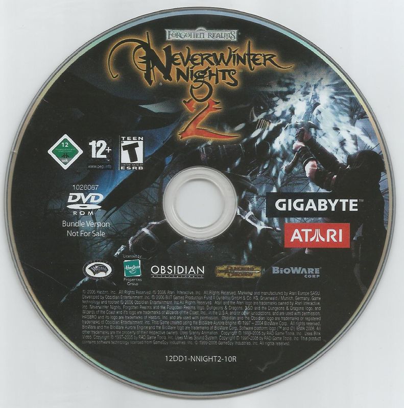 Media for Neverwinter Nights 2 (Windows) (Gigabyte OEM)