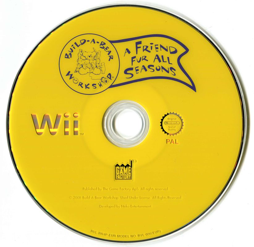 Media for Build-A-Bear Workshop: A Friend Fur All Seasons (Wii)