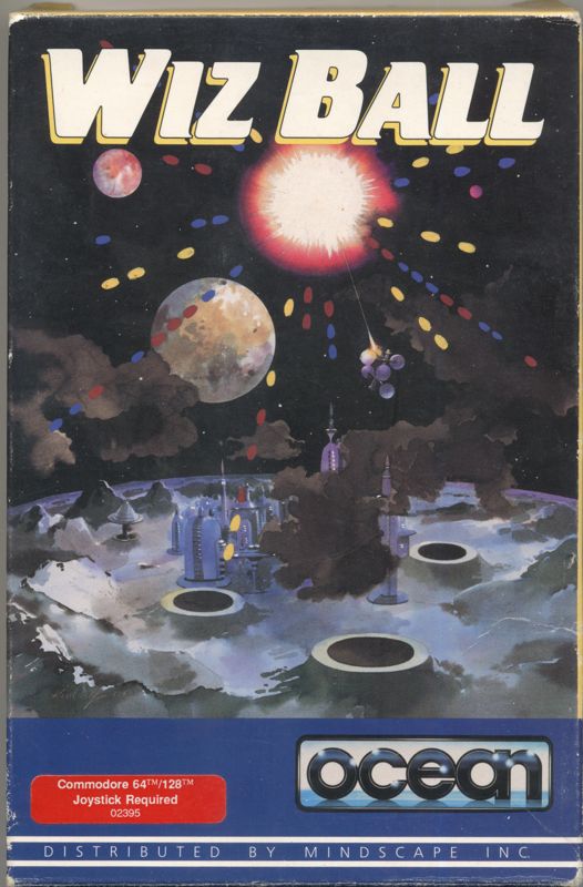 Front Cover for Wizball (Commodore 64)