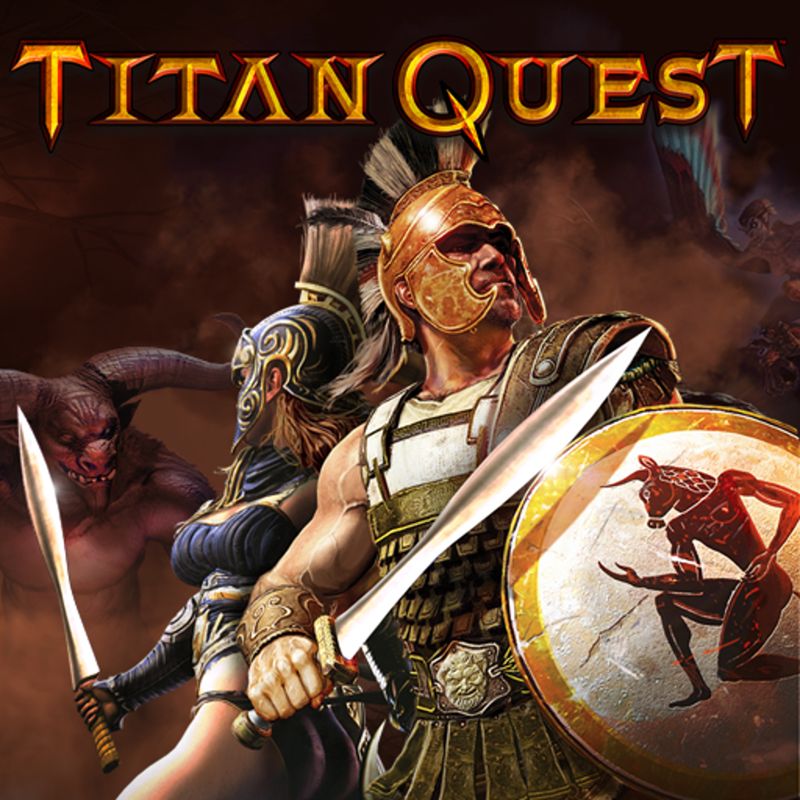 Front Cover for Titan Quest: Anniversary Edition (Nintendo Switch) (download release)