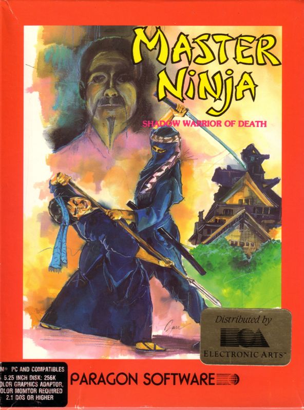Front Cover for Master Ninja: Shadow Warrior of Death (DOS)
